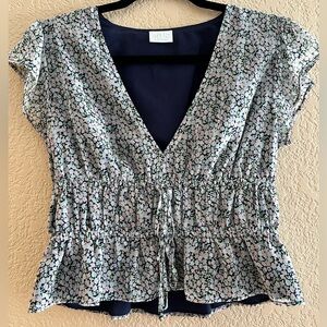 Smocked Crop Top Size M